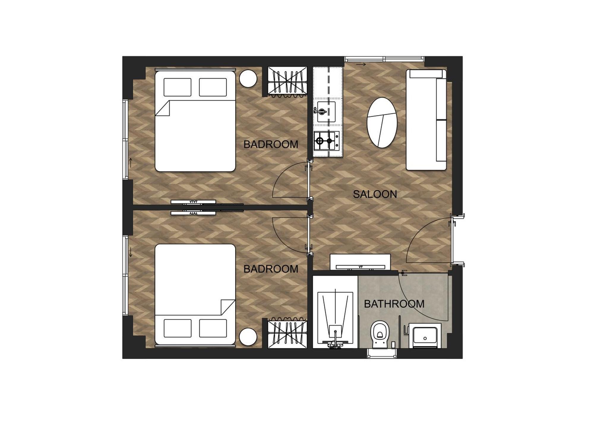 Hotel apartamentowy Trend Cycle Antalya
